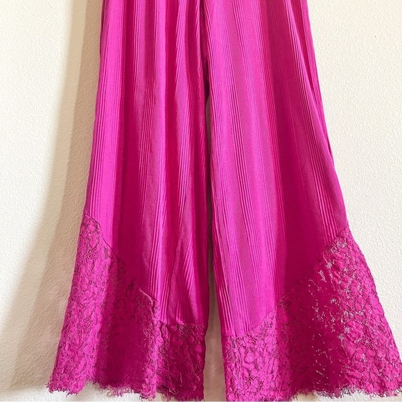 Anthropologie Lila Lace Lounge Pants - Picture 8 of 13